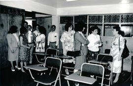 Fotografías de los becarios del Curso de Archivística de la Organización de Estados Americanos, i...