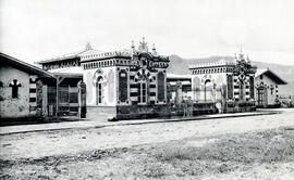Fotografía con la imagen de la fachada del edificio del Matadero Municipal San José