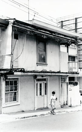 Fotografía de una residencia antigua, ubicada avenidas 7-9, calle 0, acera Oeste San José