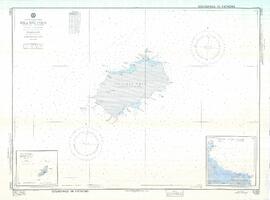 Carta náutica de North Pacific Ocean, Isla del Coco, Isla Malpelo y Bahía Chatham