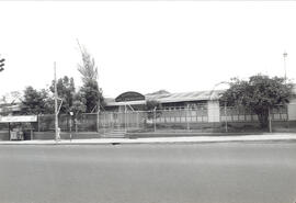 Fotografía con la imagen del edificio del Liceo Nocturno José J. Jiménez Núñez de Guadalupe. San ...