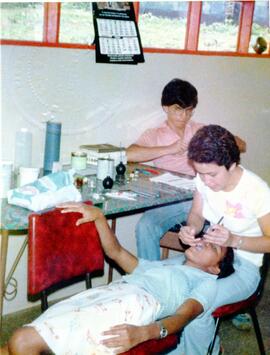 Fotografías con imágenes de estudiantes de varias escuelas de la Universidad de Costa Rica, reali...
