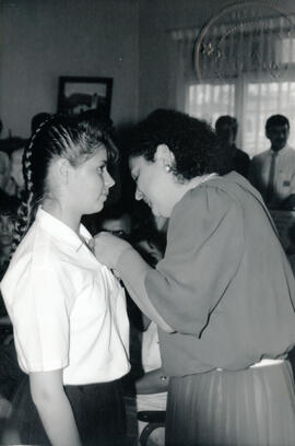 Fotografía de Ana Virginia García De Benedictis, Jefe del Departamento Documental del Archivo Nac...