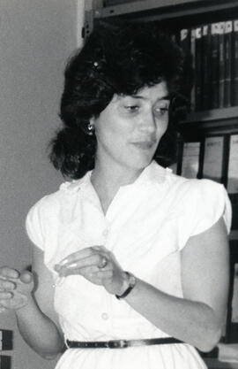 Fotografía de María del Carmen Méndez Jiménez, Secretaría de la Dirección del Archivo Nacional Sa...