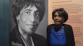 Video sobre mensaje de Thelma Curling, en el marco de la exposición temporal Impronta Femenina de...