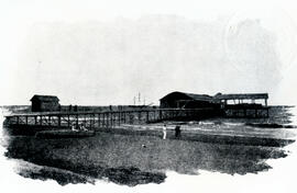 Fotografía del muelle del Puerto de Puntarenas Puntarenas