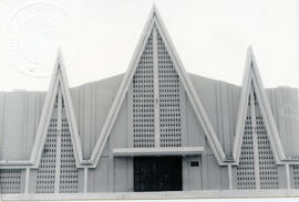 Fotografía de la fachada de la Iglesia Inmaculada Concepción de Liberia, Guanacaste