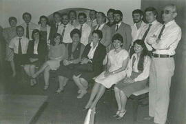 Fotografías de los participantes del Seminario Archivístico del Sistema Bancario Nacional realiza...