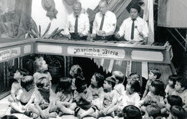Fotografías con imágenes de una celebración realizada en el Centro Infantil Laboratorio de la Uni...