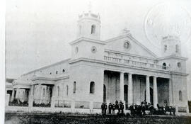 Fotografía de la Iglesia de Santo Domingo. Vista del exterior del edificio Heredia