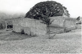 Fotografías de la construcción del edificio del Liceo de Puriscal. San José