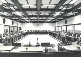 Fotografía del Salón Plenario de la Asamblea Legislativa San José