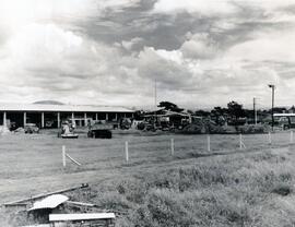 Fotografías del plantel del Ministerio de Obras Públicas y Transportes en Puntarenas