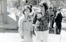 Fotografías de la inauguración del Polideportivo en Grecia, con la asistencia de Marina Volio Bre...