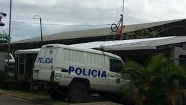 Fotografía de la estación policial del distrito de Santa Cecilia-La Cruz, Guanacaste