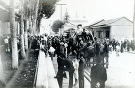 Fotografías de los funerales de Carmen Rivera de Gutiérrez 1865-1936 en la Iglesia del Carmen de ...
