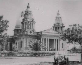 Fotografía de la Iglesia de Desamparados, poblado conocido antiguamente como Dos Cercas. Fue erig...