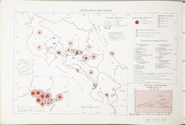 Mapa sistema hospitalario nacional de Costa Rica. En Atlas Estadístico de Costa Rica Nº2. Realiza...