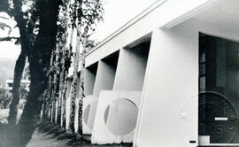 Fotografías de edificios del Centro Regional Universitario del Atlántico de la Universidad de Cos...