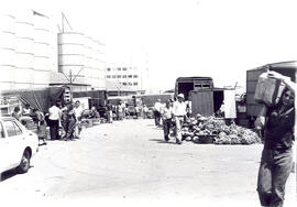 Fotografía de la calle del Mercado de La Sabana, situado en avenida 10, calles 36-40 San José