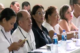 Video de la reunión del ministro de Seguridad Pública Mario Zamora Cordero en la Base Murciélago ...