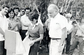 Fotografía del acto inaugural realizado en el Centro Regiónal del Atlántico de la Universidad de ...