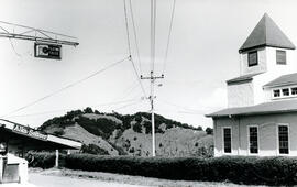 Fotografía de la parte lateral de la Iglesia de San Cristóbal Sur. Desamparados