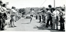 Fotografía con la imagen del maratón organizado por la Asociación de Desarrollo Integral de la Tr...