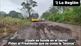 Video de la afectación en el cantón de Upala tras deslizamientos y acumulación de barro
