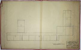 Plano del Colegio de Puerto Limón. Planta alta. Distribución general. Hoja Nº17 de 40. Escala: 1:...
