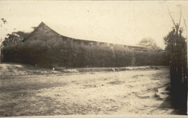 Fotografía de la Escuela de Cinco Esquinas de Tibás, San José Construcción de madera de tamaño re...