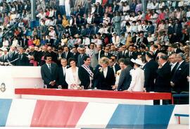 Fotografías del acto de Juramentación al Primer y Segundo Vicepresidente de la República, Jorge M...