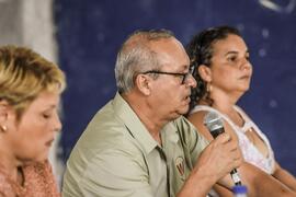 Fotografías de la reunión del nuevo concejo municipal con las directivas de Asociaciones de Desar...