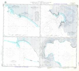 Carta náutica de Central America, Anchorages on the West Coast of Nicaragua and Costa Rica: Nicar...