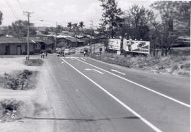 Fotografía del cruce de la carretera entre San Francisco y Desamparados. San José