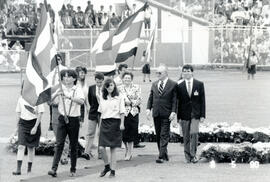 Fotografías con imágenes de don José Joaquín Trejos Fernández, ex-Presidente de la República, des...