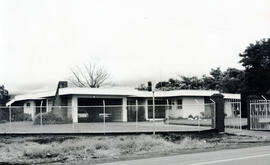 Fotografía de una casa de habitación Perteneciente a la familia Salas Rodríguez en Río Segundo de...