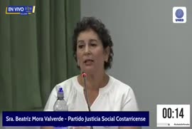 Video de debate de personas candidatas al puesto de  Alcadía de la Municipalidad de Guácimo duant...