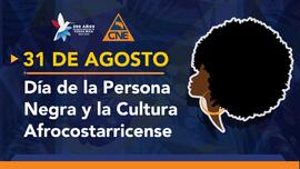 Afiche sobre el día de la persona negra y la cultura afrodecendiente