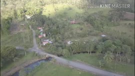 Video del sobrevuelo a Aguas Claras de Upala, Alajuela