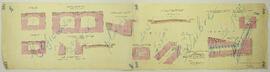 Plano del canal principal, tajamar y calle contigua y plan de desague del plan de saneamiento en ...