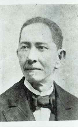 Fotografía de Pedro De León Páez Brown, quien fue Rector Interino de la Universidad de Santo Tomá...