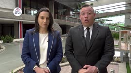 Videos de la ministra de la presidencia, Natalia Díaz Quintana, y al ministro de economía, indust...