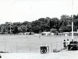 Fotografía de la plaza de futbol Gonzalo González en Río Segundo de Alajuela