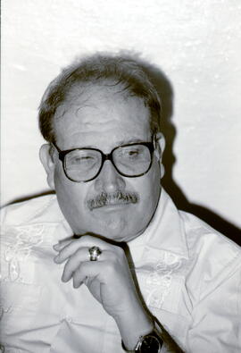 Negativo de Eduardo Fournier García, miembro de la Junta Administrativa del Archivo Nacional San ...