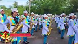 Video de la Banda Comunal Municipal de Pococí, en el que se muestra el uniforme inspirado en la m...