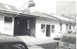 Fotografía del parqueo Goodrich, situado en avenidas 1 y 3, calle 3. Acera oeste. San José, Costa...