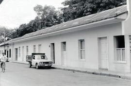 Fotografía de la fachada de la casa de habitación de Pasita Muñoz Rovira, en Liberia centro. La p...