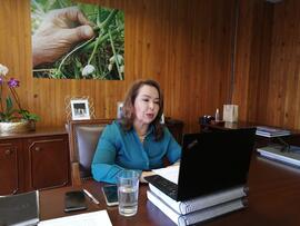 Fotografías de la Ministra de Agricultura y Ganadería, Laura Bonilla Coto durante su participació...