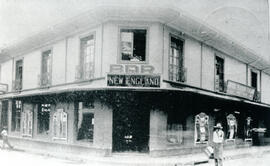 Fotografías del edificio del Almacén New England. Vistas de la parte exterior e interior del edif...